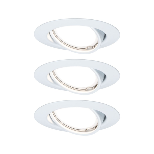 Base LED Coin (Vit)