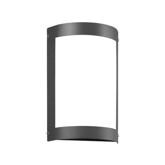 LED-utomhuslampa Aqua Marco utan raster, antracit