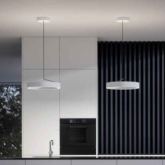 Steng Licht Tolou pendel fas dim 927 vit