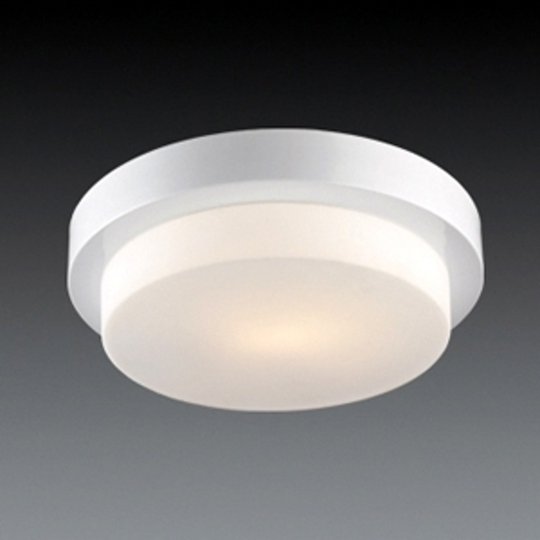 Enkel taklampa Laiko, satinerad nickel