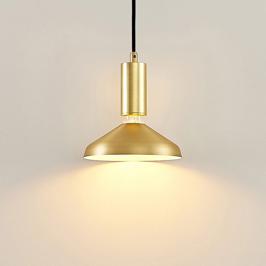 Arcchio Jaika pendellampa, 1 lampa, mässing
