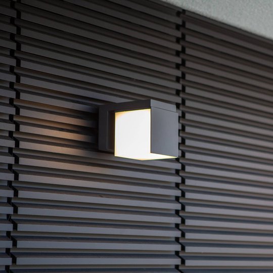 LED-vägglampa Cuba, 1 lampa, vridbart huvud