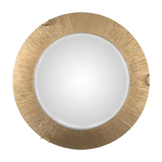 Vägglampa Moon Sun, guld, Ø 40 cm