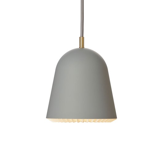 LE KLINT Caché - pendellampa, grå, 16 cm