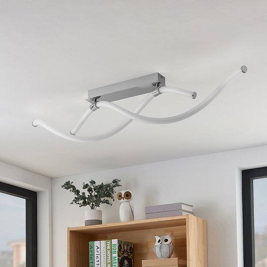 Lucande Wewa LED-taklampa, dimbar i 3 steg