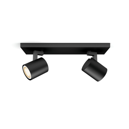 GU10 10W Runner Hue Svart Spot X2