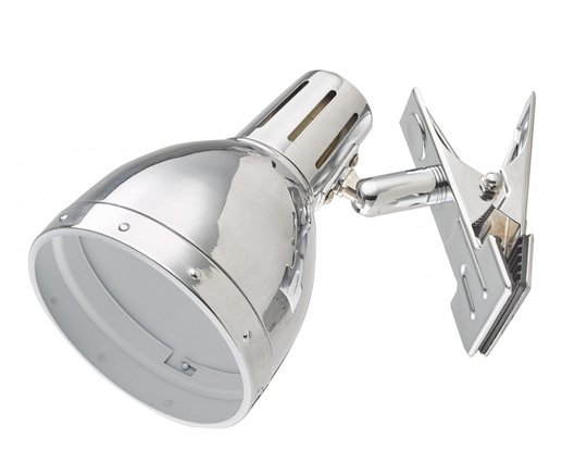 Vägglampa Klämma (Förkromad/blank)