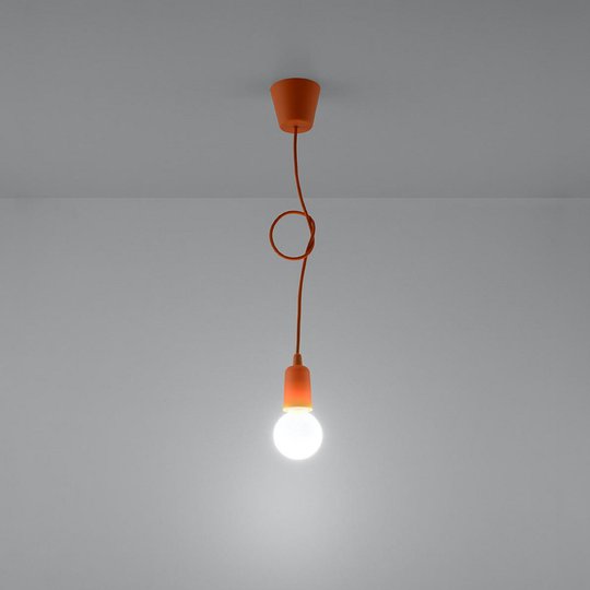 Hänglampa Brasil, orange, 1 lampa