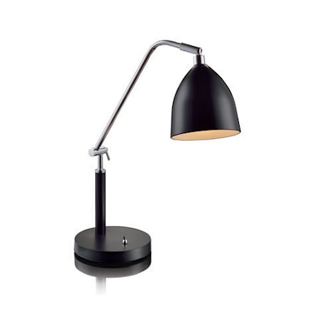 Fredrikshamn Bordslampa Svart