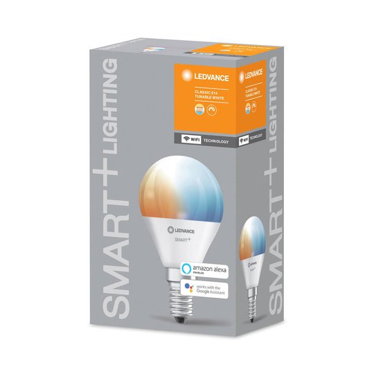 LEDVANCE SMART+ WiFi E14 5 W droppe 2 700-6 500 K
