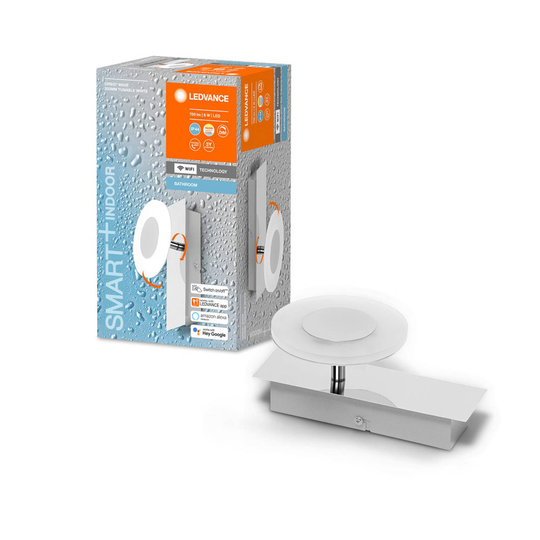 LEDVANCE SMART+ WiFi Orbis Wall Wave IP44 1 lampa