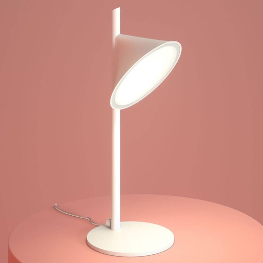 Axolight Orchid LED-bordslampa, vit