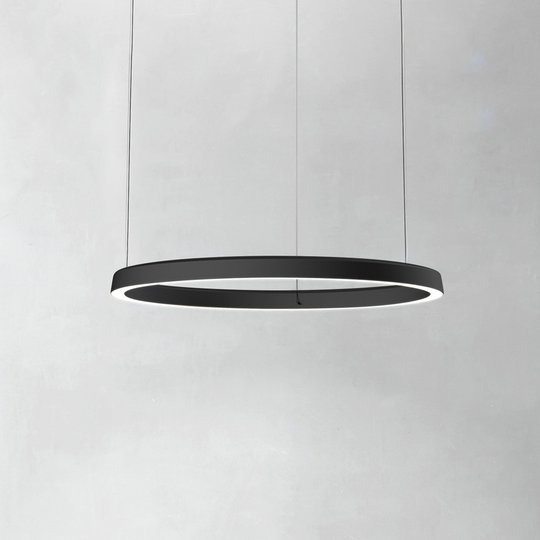 Luceplan Compendium Circle 72 cm, svart