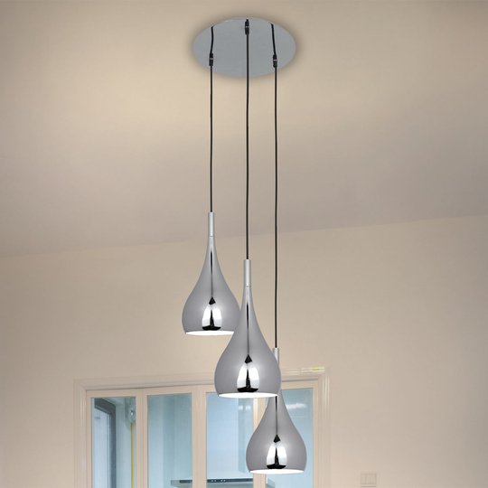 Taklampa Anja med tre ljuskällor