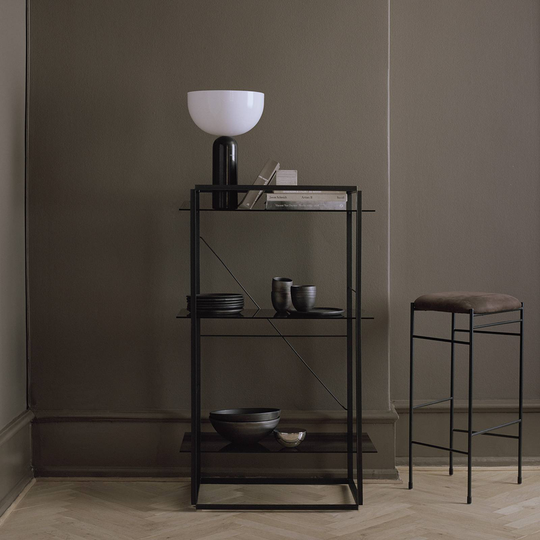 New Works Kizu Large bordslampa, svart