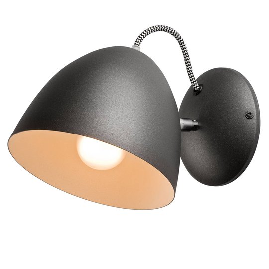 Vägglampa Atlantik, grafit