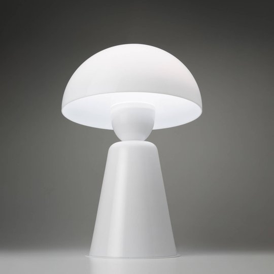 Bordslampa Star med dimmer, vit