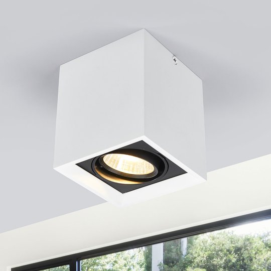 Vit LED-downlight Loreen