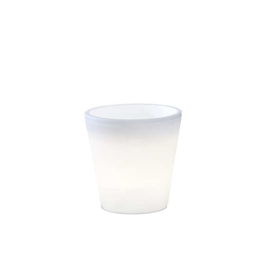 Assisi blomkruka liten LED (Vit)