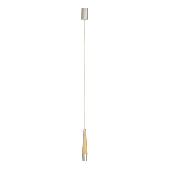 HerzBlut Conico hänglampa, ek natur 1 lampa