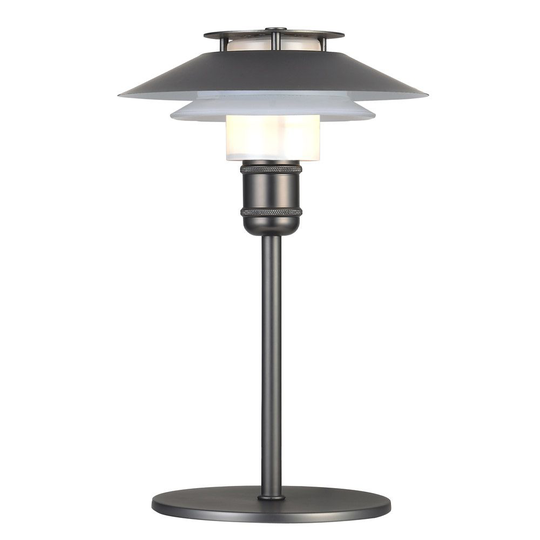 1123 bordlampa (Svart)