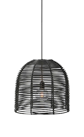 Garden24 Taklampa Svart 40cm