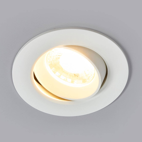 Vit LED-inbyggnadsspot Quentin, 9 W