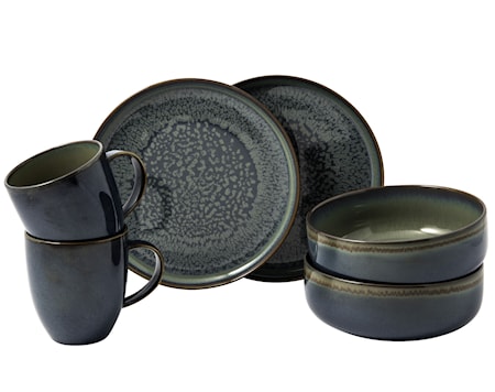 Crafted Breeze Frukostset 6 Delar