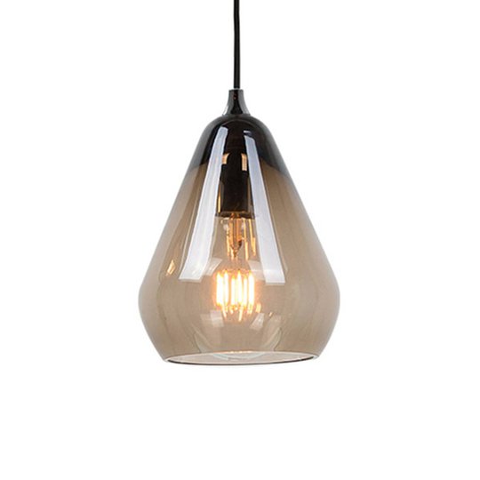 Innermost Core 20 - hänglampa av glas, rödgrå