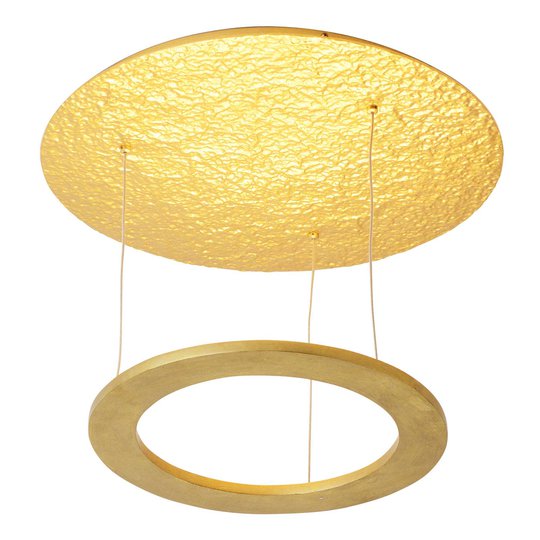 LED-taklampa Venere, guld