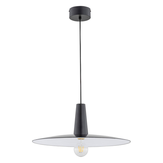 Pendellampa Toram, svart/vit