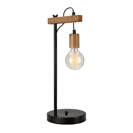 Bordslampa Tyske, trädetaljer oliv