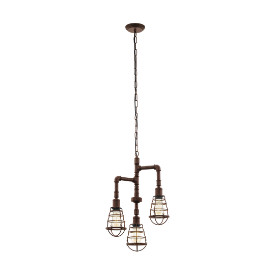 Port seton taklampa (Beige/brun)