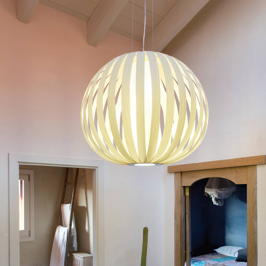 LZF Poppy Medium pendellampa, elfenben
