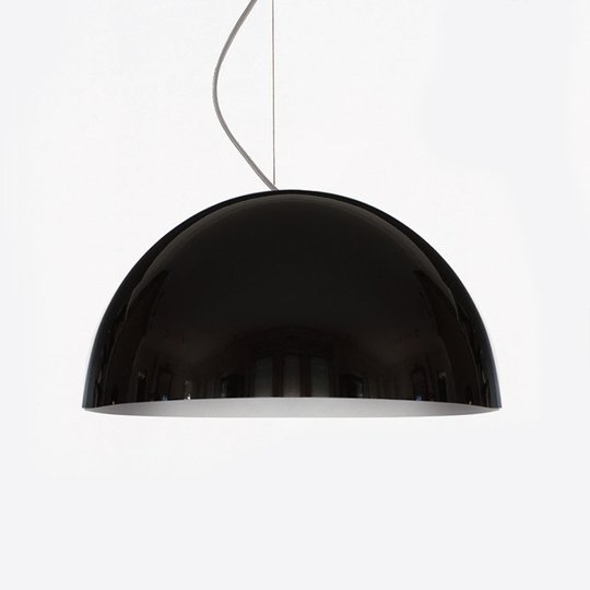 Oluce Sonora - svart hänglampa 38 cm