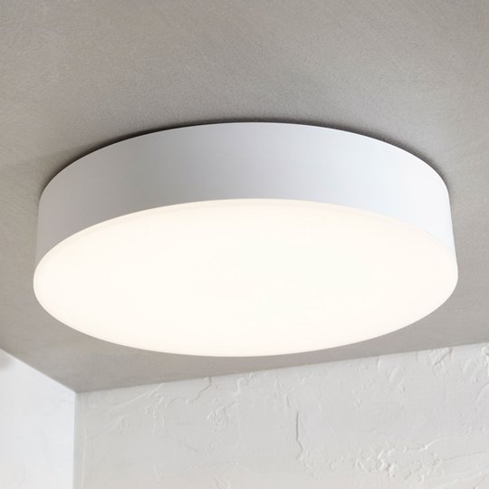 LED-utomhustaklampa Lyam, IP65, vit