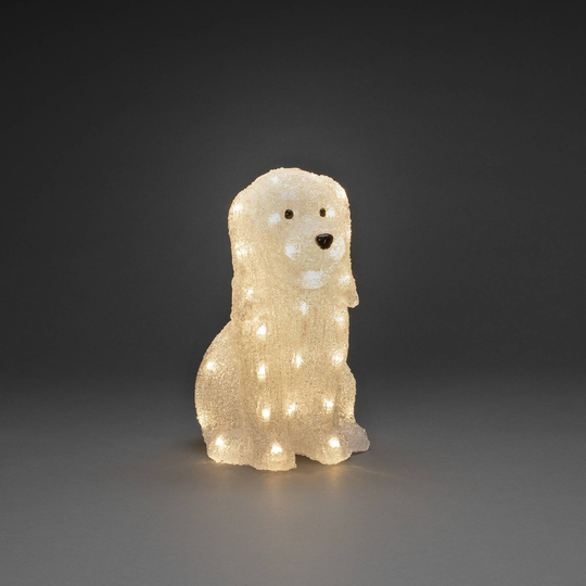 LED-lampfigur Hund