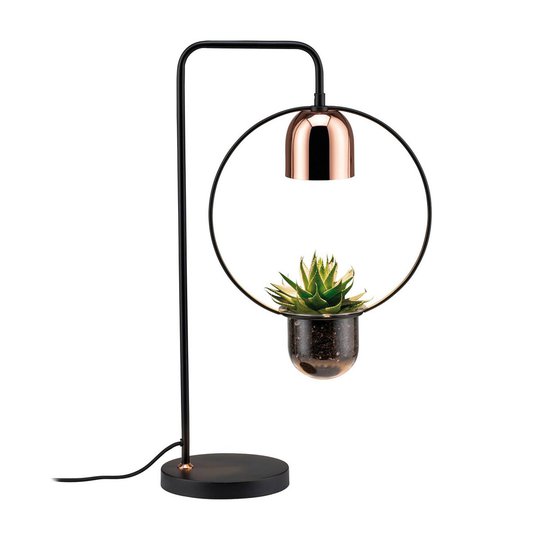 Paulmann bordslampa Fanja med växtlåda