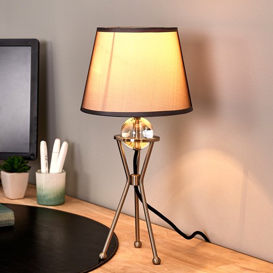 Svängbar bordslampa Zsa grå