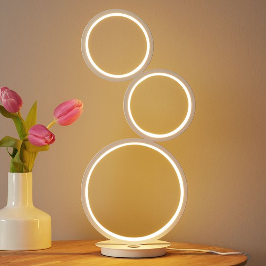 LED-bordslampa Vika med 3-stegstouchdimmer