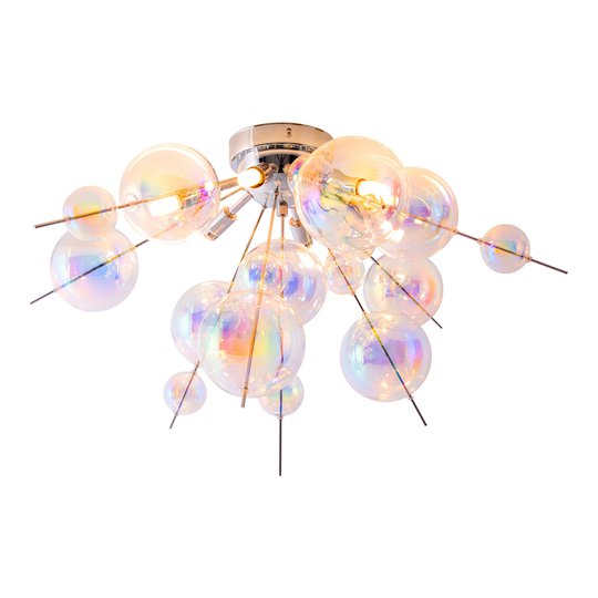 Taklampa Explosion av glas, 6 lampor