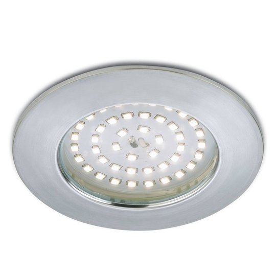 Accentgivande LED-inbyggnadsspot Paul aluminium