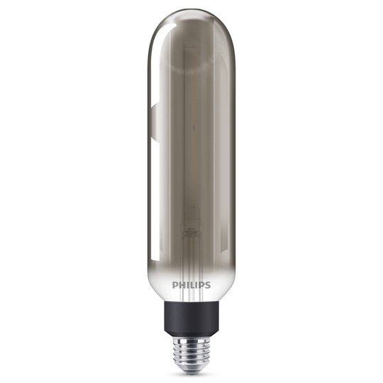 Philips E27 Giant LED-rörlampa 6,5W dimbar smoky