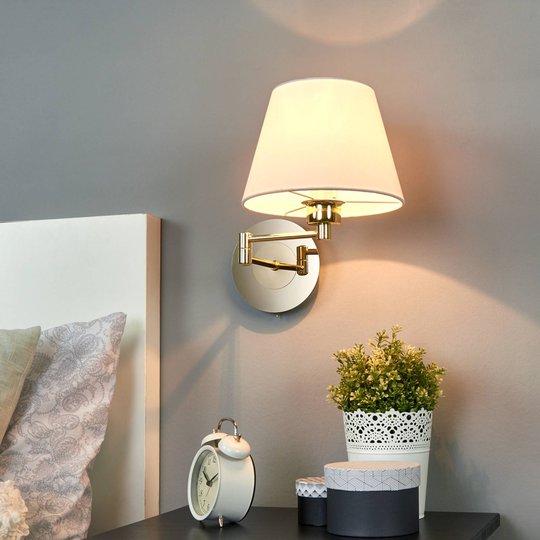 Vägglampa Berlin mässing