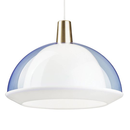 Innolux Kuplat 400 pendellampa 40 cm akvamarin