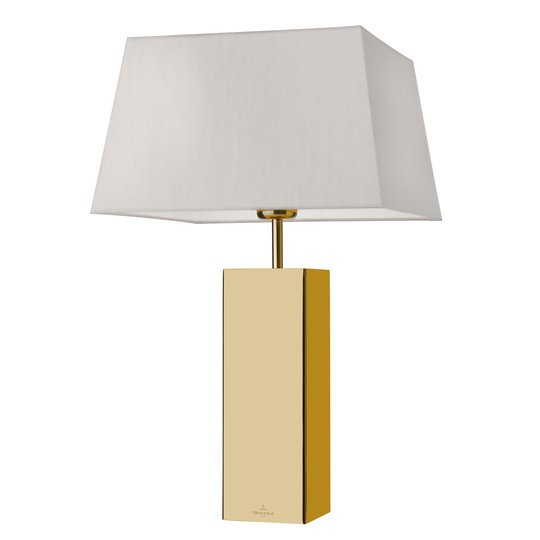 Villeroy & Boch Prag bordslampa i guldoptik