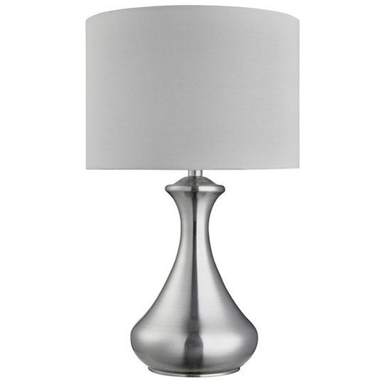 Bordslampa Touch 2750, silver satinerad