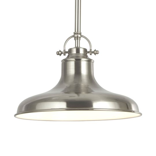 Pendellampa Dallas i industrilook, silver