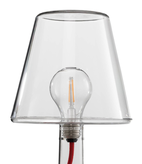 Fatboy Transloetje LED-bordslampa, transparent