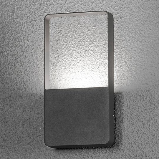 Toppmodern LED-utomhusvägglampa Matera